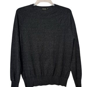 Trumaker Custom Dark Gray Crewneck Pullover Sweater size XL 100% cotton